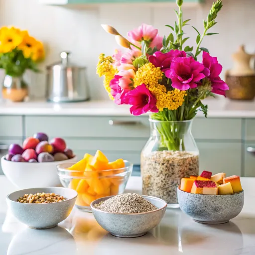 Tazón Energético de Amaranto y Mango